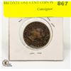 Image 1 : 1886 DATE ONE CENT COIN PENNY