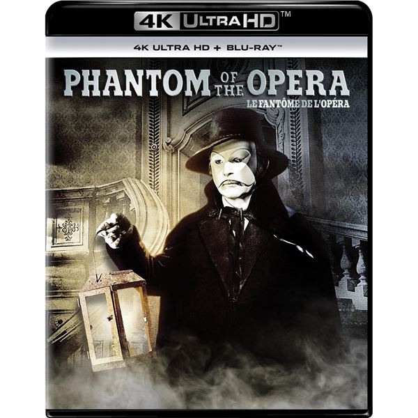 NEW 4K ULTRA HD + BLURAY THE PHANTOM OF THE OPERA