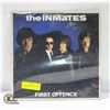 Image 1 : THE INMATES FIRST OFFENCE 1971 RECORD LP VINYL