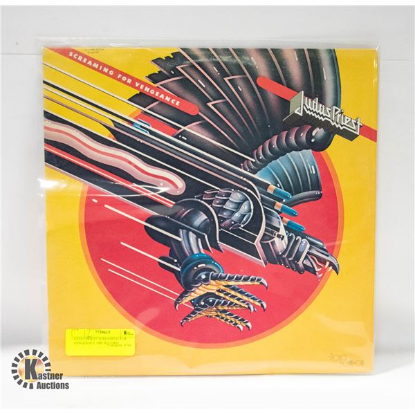 JUDAS PRIEST SCREAMING FOR VENGEANCE 1982 RECORD