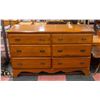 Image 1 : VINTAGE SAUGEEN KRUG MAPLE 6 DRAWER DRESSER