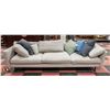 Image 1 : FABRIC OVERSIZED 3 SEATER SOFA 38" X 104" X 27"