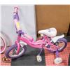 Image 1 : SMALL PINK BARBIE TODDLER BIKE NEEDS SOME TLC