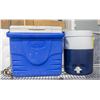 Image 1 : SMALL COLEMAN COOLER WITH WATER JUG