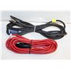 BLACK ERICSON EXTENSION CORD PLUS NEW RED