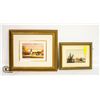 Image 1 : 2 ESTATE FRAMED GALLERY PICTURES TOGETHER-ESTATE