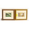 Image 1 : 2 ESTATE FRAMED GALLERY PICTURES TOGETHER-ESTATE