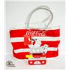 Image 1 : VINTAGE COCA COLA COOLER BAG & COCA COLA