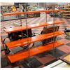 Image 1 : ORANGE 4 TIER SHELF H-62.5" W-13" L-=67"