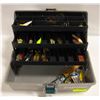 Image 1 : LID LOCKER 4 TRAY TACKLE BOX WITH CONTENTS