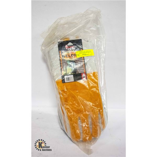 WATSON WELDING GLOVES - 2761-M - QTY: 6 (NEW)