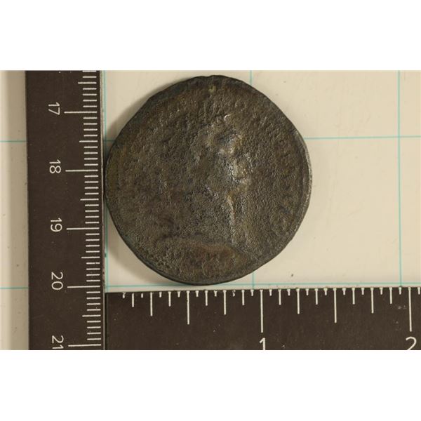 ROMAN ANCIENT COIN HALF DOLLAR IN SIZE