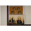 Image 2 : 2007 US PRESIDENTIAL DOLLAR 4 COIN PF SET WITH BOX