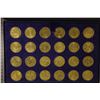 Image 1 : 1984 OLYMPIC TRANSIT TOKEN SET: 24 TOKENS IN
