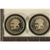 Image 2 : 2-1 TROY OZ .999 FINE SILVER PF ROUNDS: NORTH