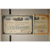 Image 3 : 4 ASSORTED VINTAGE RAILROAD STOCK CERTIFICATES