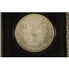Image 2 : 2004 COLORIZED AMERICAN SILVER EAGLE BU IN BLACK