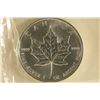 Image 1 : 1990 CANADA $5 SILVER .9999 MAPLE LEAF (PF LIKE)