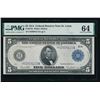 Image 1 : 1914 $5 St Louis FRN PMG 64