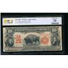 Image 1 : 1901 $10 Bison Legal Tender Note PCGS 20