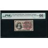 Image 1 : 10 Cent Fourth Issue Fractional PMG 66EPQ