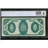 Image 2 : 1891 $1 Treasure Note PCGS 45