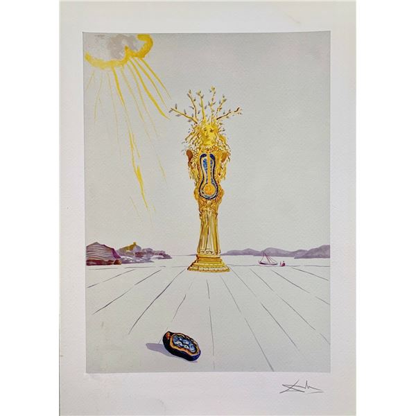 Salvador Dali BAROMETER WOMAN Facsimile Signed Giclee