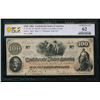 Image 1 : 1862 $100 T-41 Confederate PCGS 62