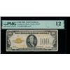 Image 1 : 1928 $100 Gold Certificate PMG 12