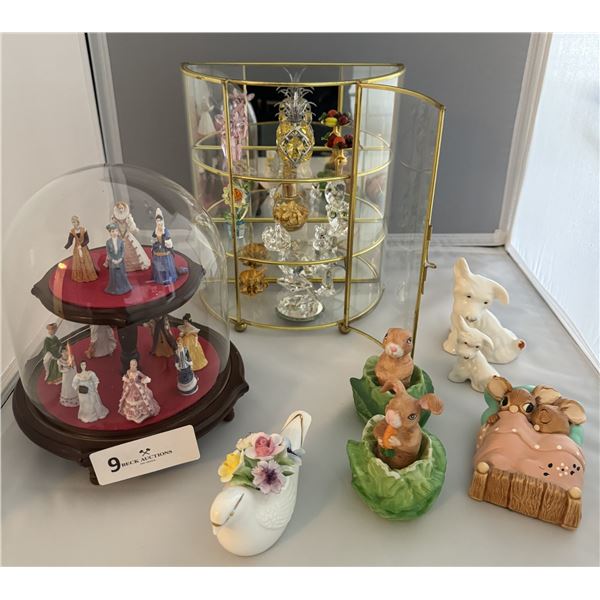 Assortment of Crystal & Collectibles