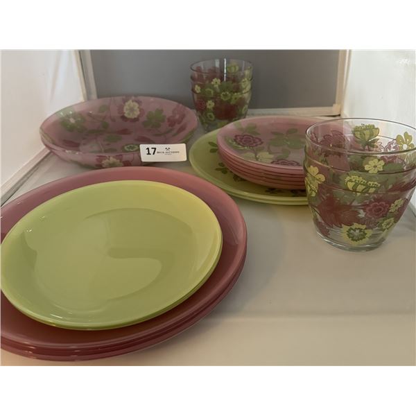 Floral Dishware