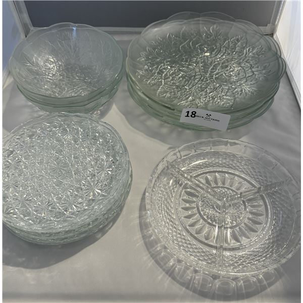 Glass Bowls & Plates