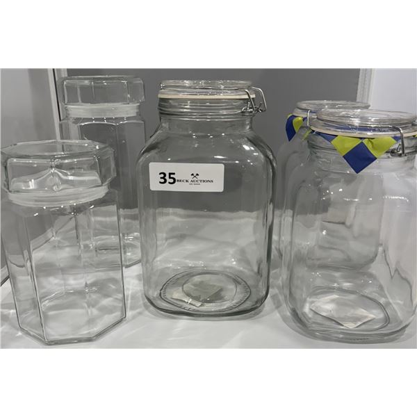 Glass Cannisters