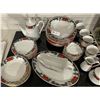 Image 2 : Fairfield Fine China Deck The Halls Full Christmas Set