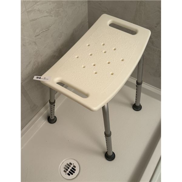 Aluminum Alloy Lift Bath/Shower Chair (Adjustable Height)