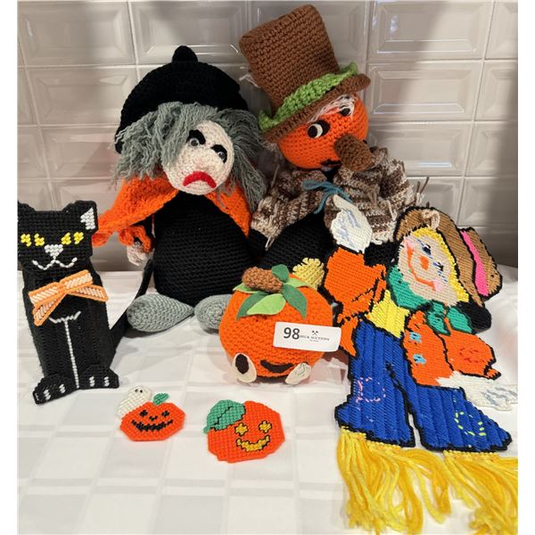 Knit Halloween & Christmas Decorations