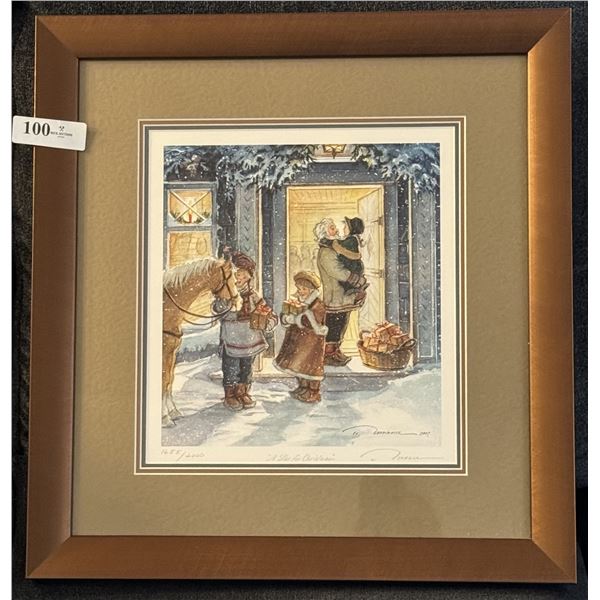 A Star for Christmas Print by Trisha Romance includes Certificate of Authenticity