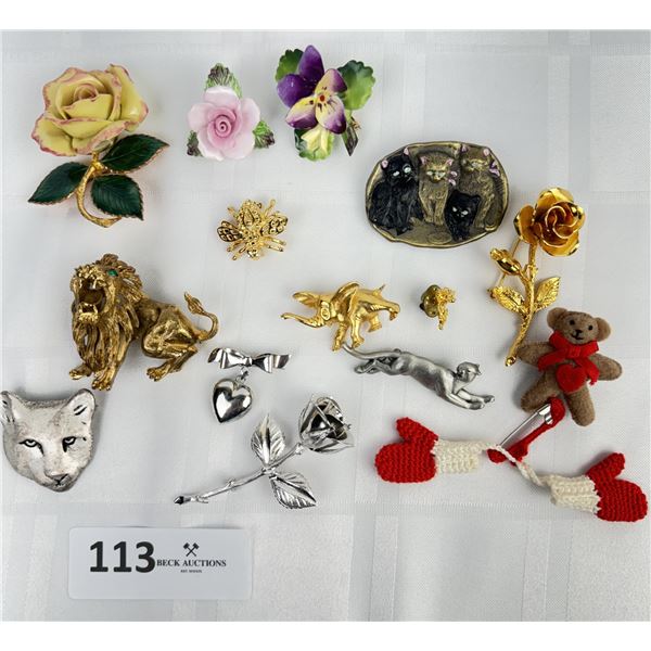 Beautiful Decorative Brooches
