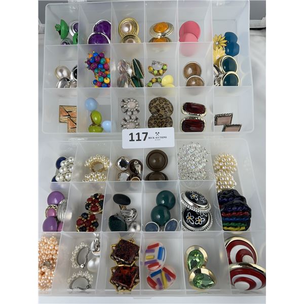 50 Pairs of Clip On Earrings
