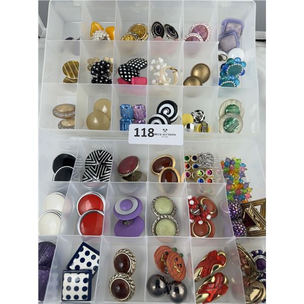 48 Pairs of Clip On Earrings