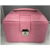 Image 2 : Pink Jewelry Box with Assorted Earrings