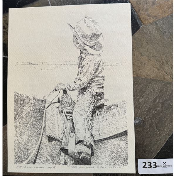 SEEING HOW ITS DONE  Print by Lorraine Mack Liboiron 30/100