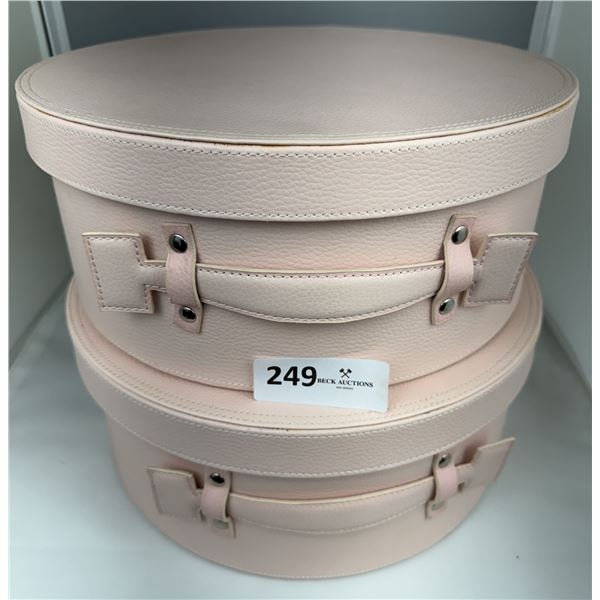 Pink Hat Boxes