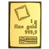 Image 2 : Six 1 Gram Fine Gold Bars Assayed .9999 Pure Fine Bullion - Random Mint/Make 6 Grams Total