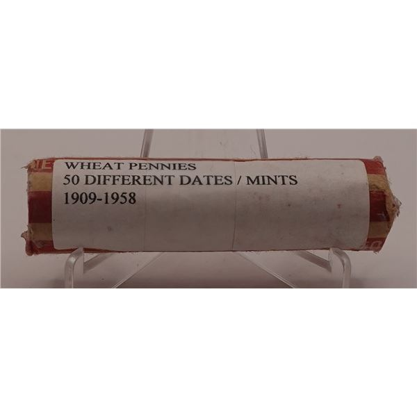 Roll of Lincoln Wheat Cents