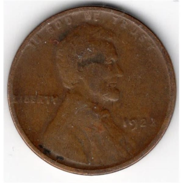 1922 No D Wheat Cent