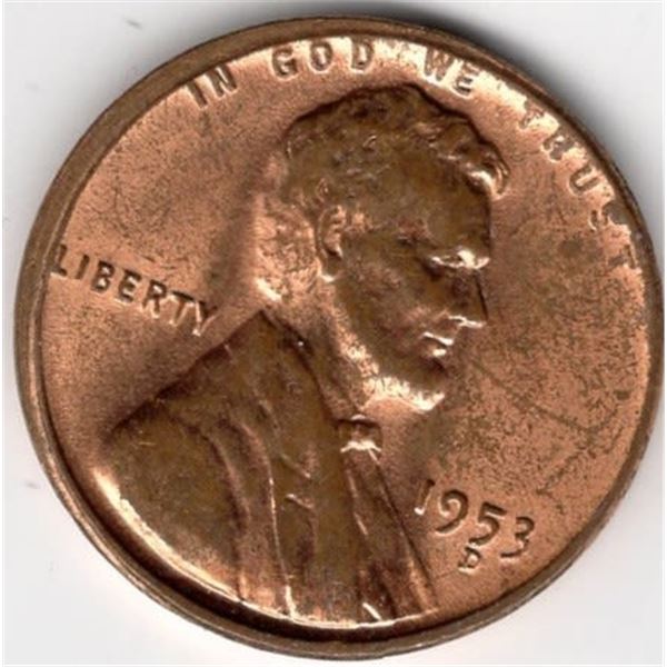 1953-D/D Lincoln Cent