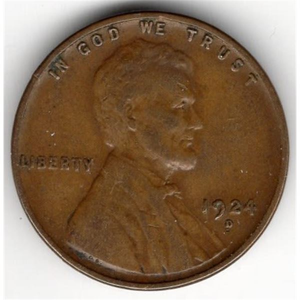 1924-D Lincoln Wheat Cent