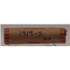 Image 1 : Pure roll of 1919-S Wheat Cents