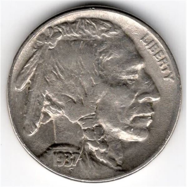 1937 Buffalo Nickel DDR